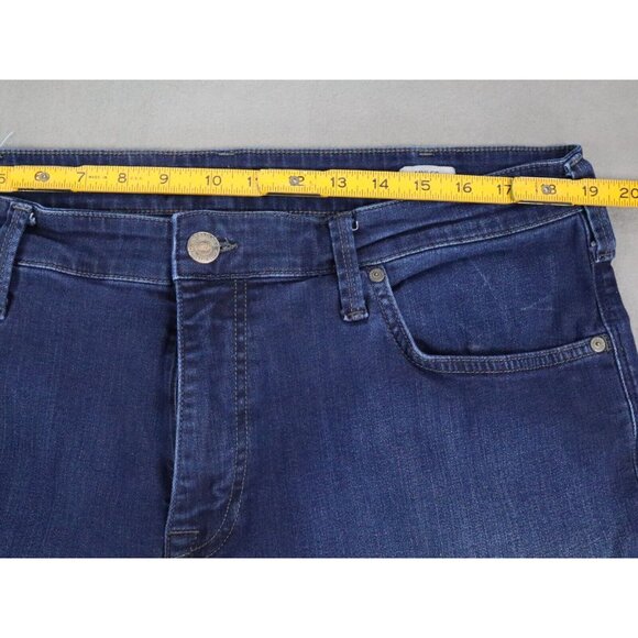 MAVI Jeans Mens 38x32 Blue Myles Straight Leg Denim Cotton Casual Work Preppy - Picture 7 of 9